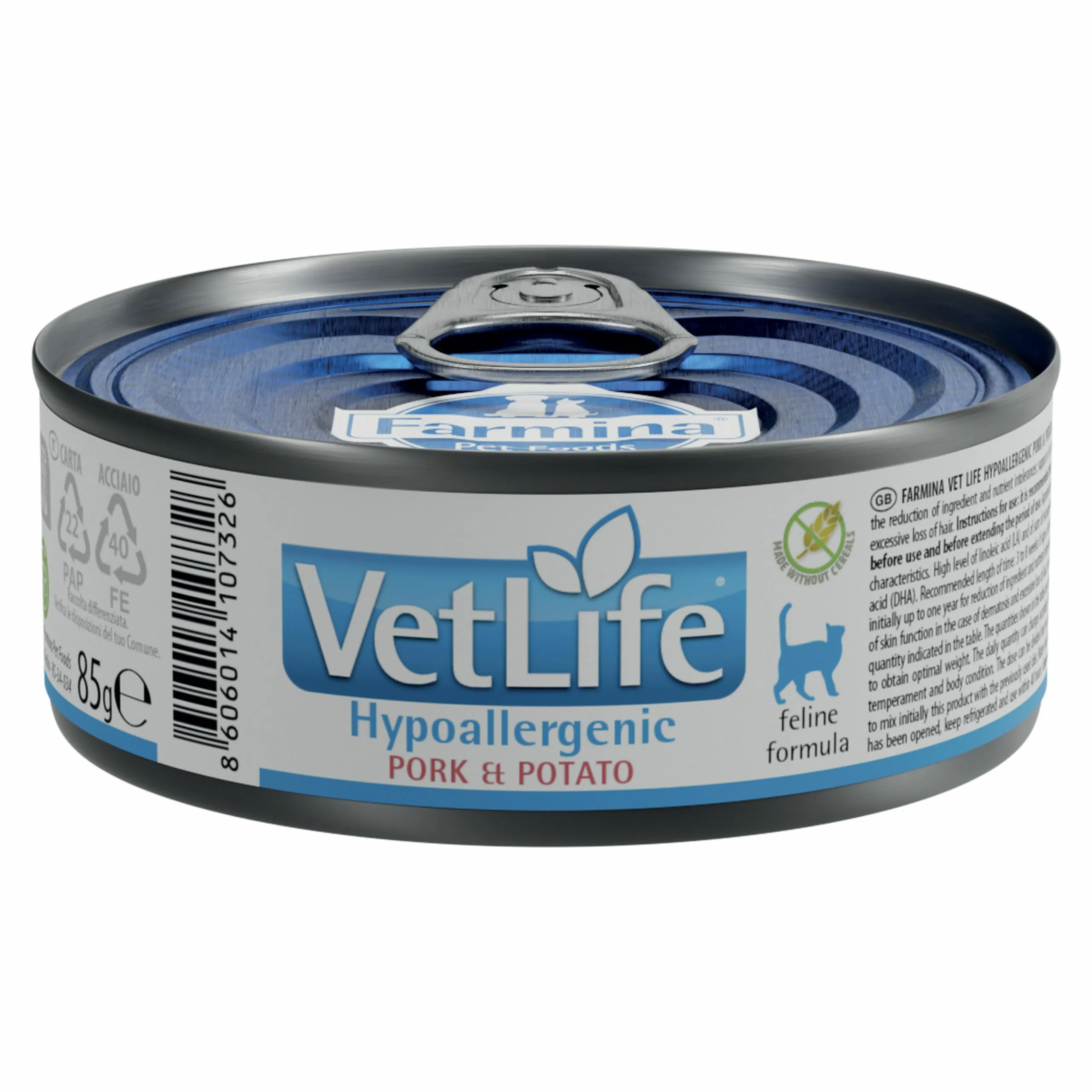 Farmina Vet Life Digestive wieprzowina z ziemniakiem 85 g