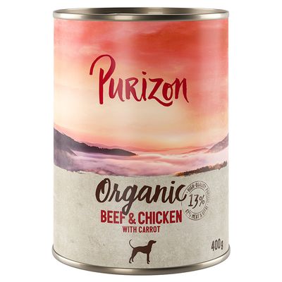 Purizon Organic wołowina, kurczak 400 g