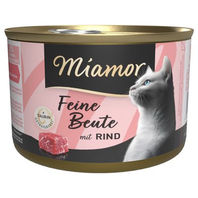 Miamor Feine Beute wołowina kawałki adult 185 g × 24
