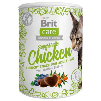 Brit Care kurczak kawałki adult 100 g × 3