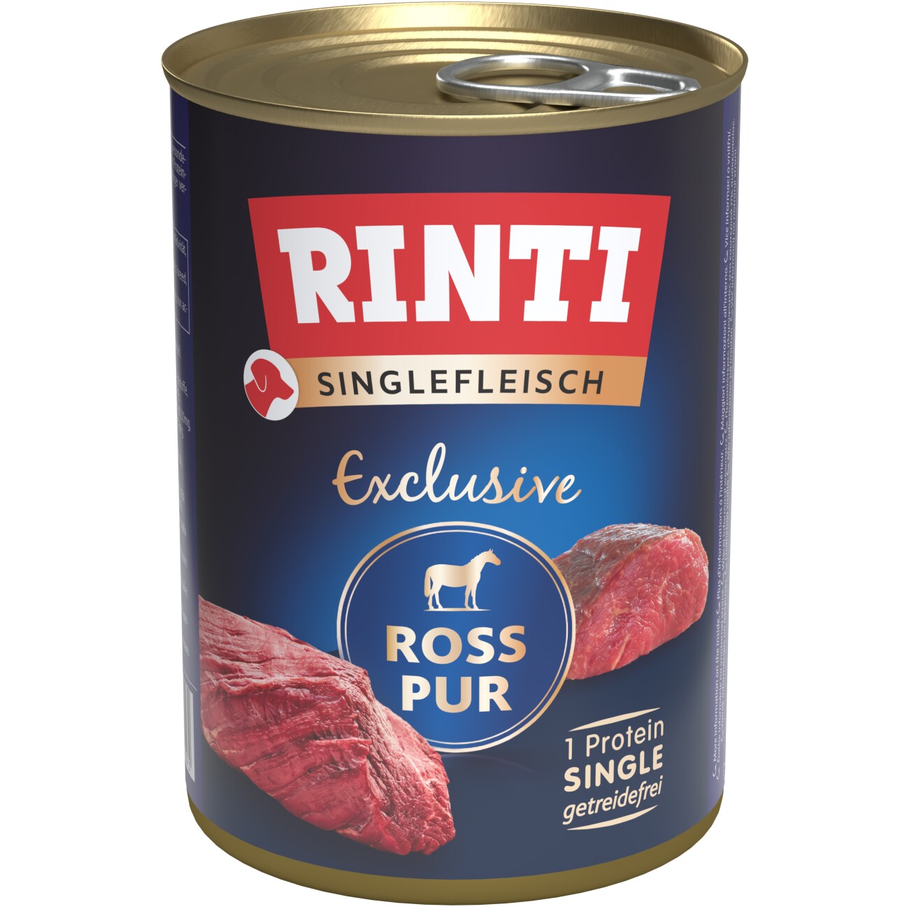Rinti Singlefleisch Exclusive konina 400 g × 12