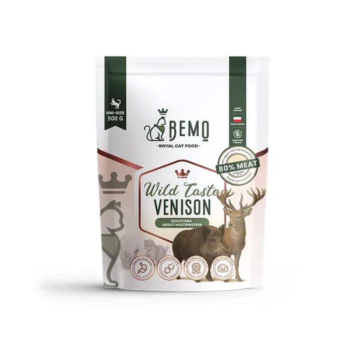 Bemo Wild Taste Digestive Sensitive dziczyzna adult 500 g