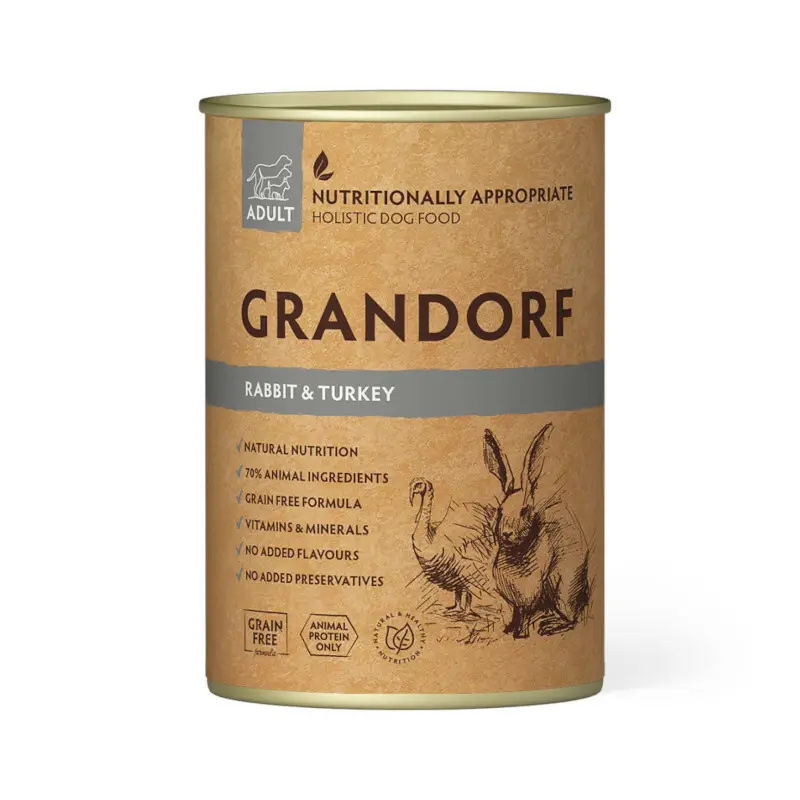 Grandorf indyk, królik adult 400 g