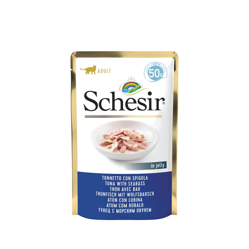 Schesir tuńczyk z okoniem morskim w galaretce adult 50 g