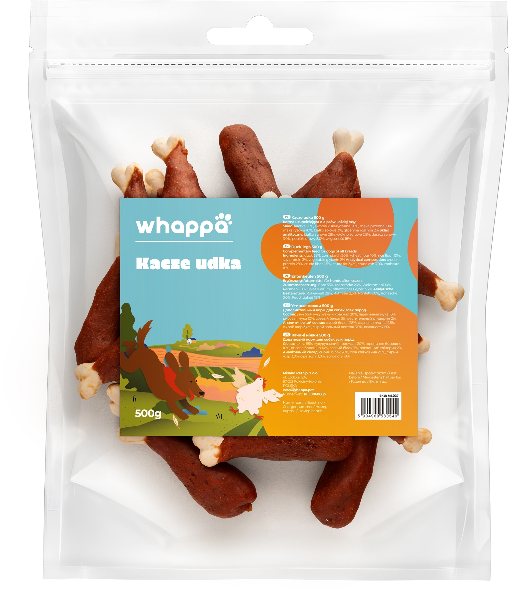 Whappa kaczka 500 g