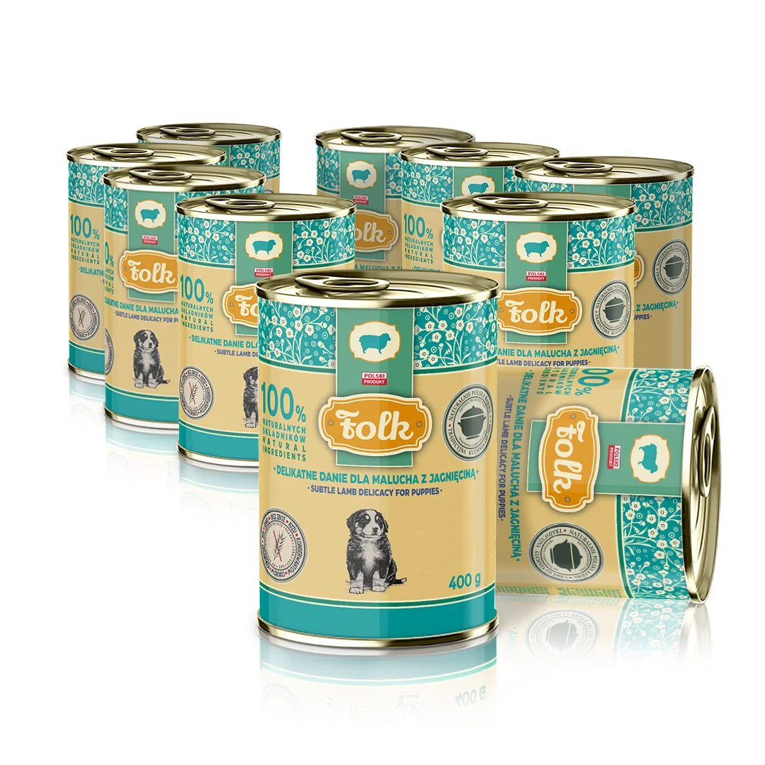 Folk jagnięcina junior 400 g × 6