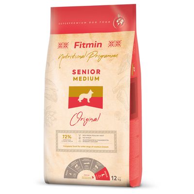 Fitmin Program drób, ryba senior średnie rasy 12 kg × 2