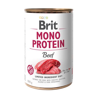 Brit Mono Protein wołowina 400 g × 6