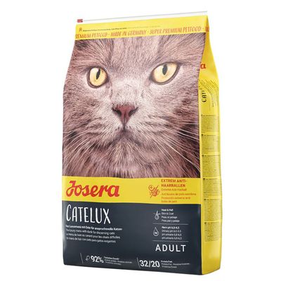 Josera Catelux Hairball kaczka z ziemniakiem adult 10 kg × 2