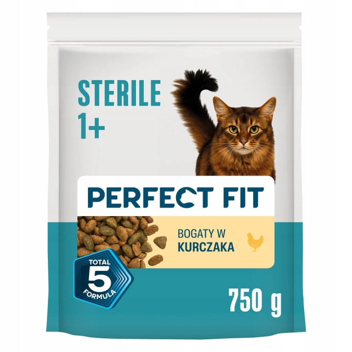 Perfect Fit Sterile 1+ kurczak adult 750 g