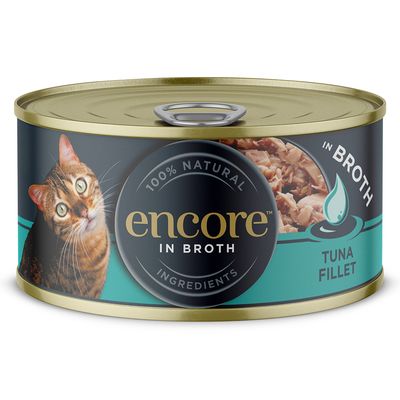 Encore tuńczyk w bulionie adult 70 g × 16