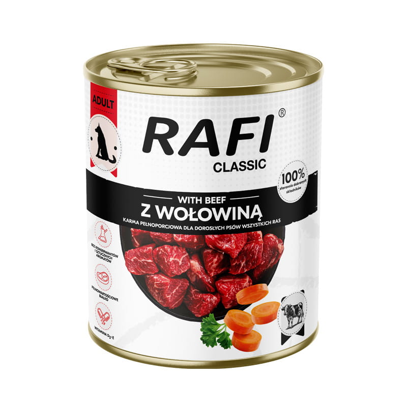 Rafi Classic wołowina adult 800 g