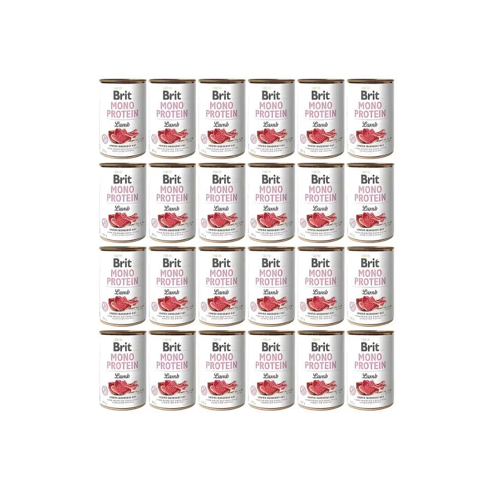 Brit Mono Protein jagnięcina 400 g × 24