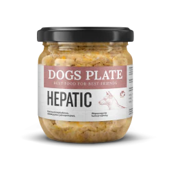 Dogs Plate Vet Hepatic indyk z dynią i ziemniakiem 360 g