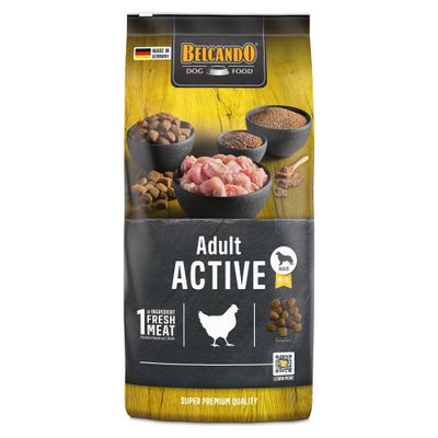 Belcando Adult Active kurczak, ryba 12,5 kg