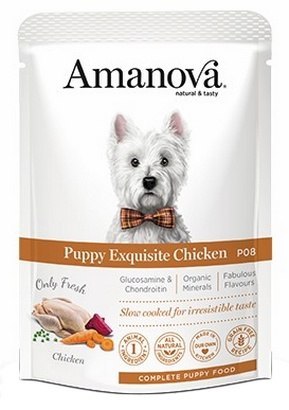 Amanova Dog kurczak puppy 100 g