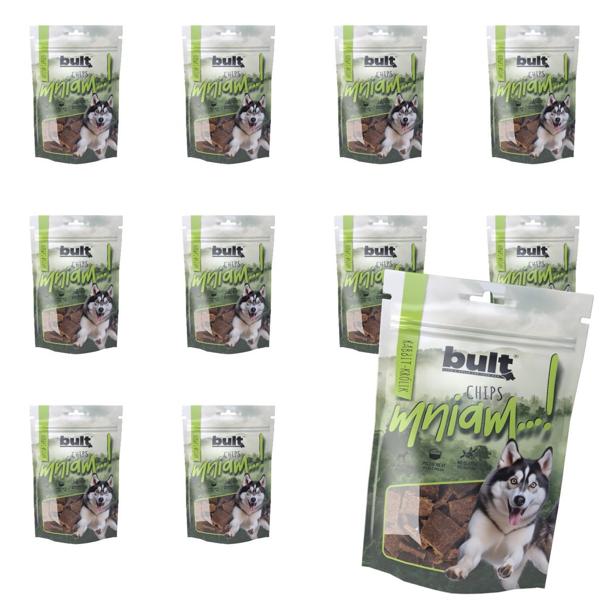 Bult chipsy z królikiem 100 g × 10