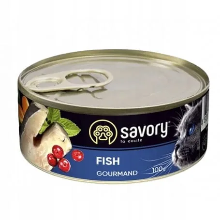 Savory ryby pasztet adult 100 g