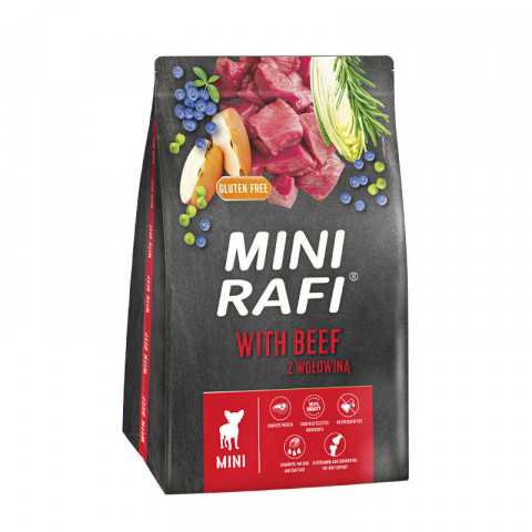 Rafi wołowina adult małe rasy 3 kg