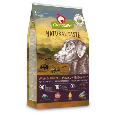 GranataPet Natural Taste bawół, dziczyzna 12 kg