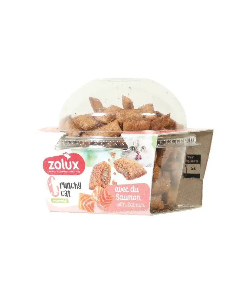 Zolux Crunchy Cat łosoś 80 g