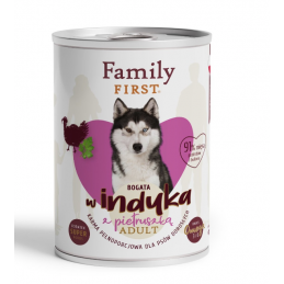 Family First indyk z pietruszką 400 g