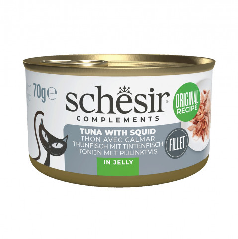 Schesir Complements tuńczyk z kalmarami w galaretce adult 70 g