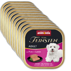 Animonda vom Feinsten indyk, jagnięcina adult 150 g × 11