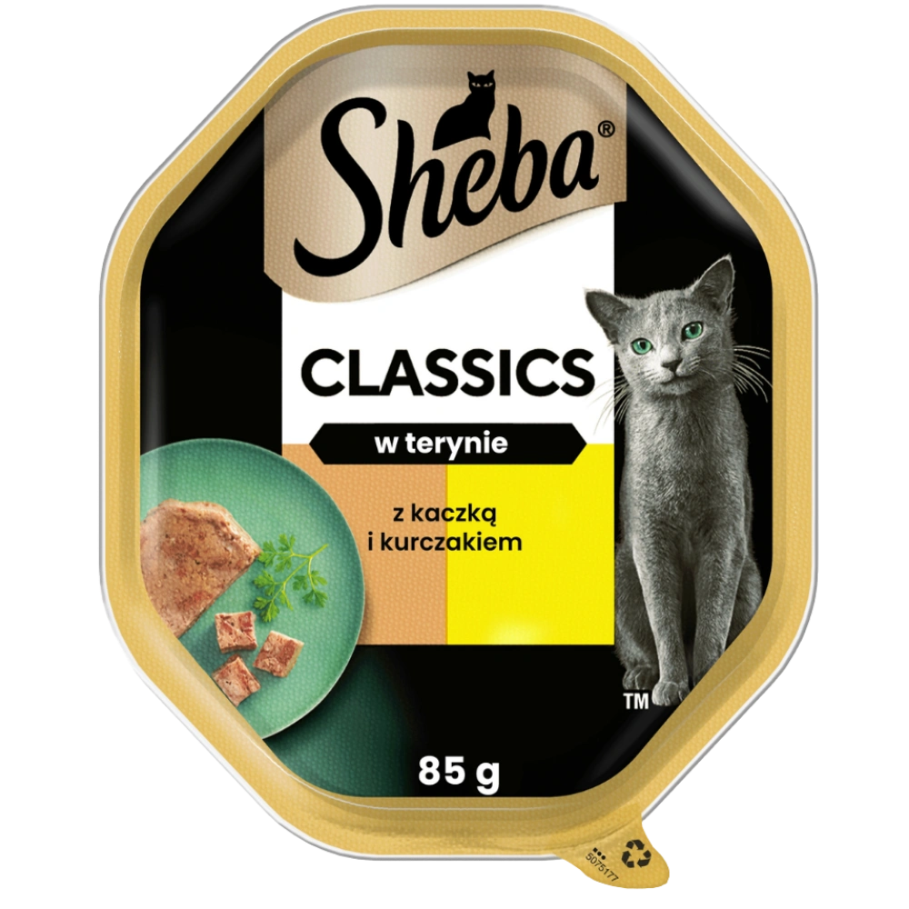 Sheba Classics kaczka, kurczak pasztet adult 85 g