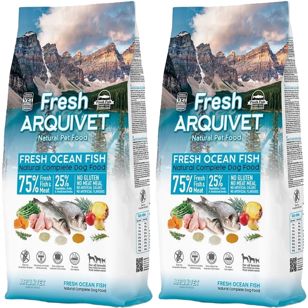 Arquivet Fresh ryba oceaniczna 10 kg × 2