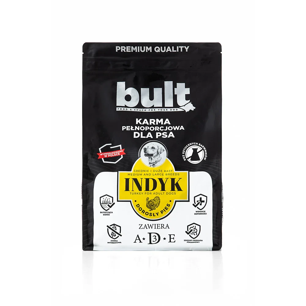 Bult indyk adult średnie rasy, duże rasy 3 kg
