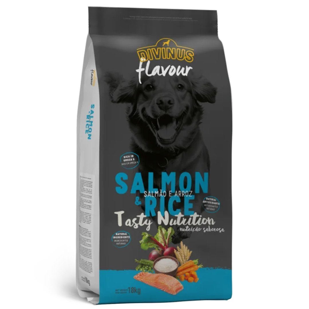 Divinus Flavour Dog łosoś 18 kg