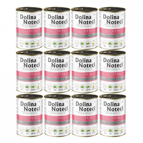 Dolina Noteci Premium cielęcina adult 400 g × 12