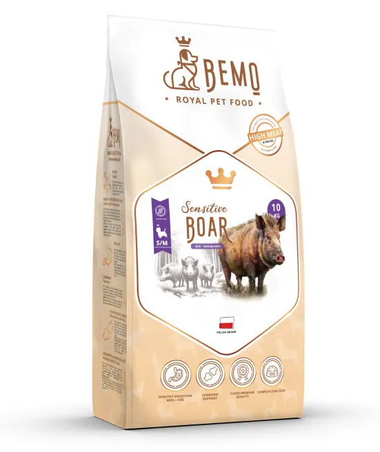 Bemo Sensitive dziczyzna adult małe rasy, średnie rasy 10 kg