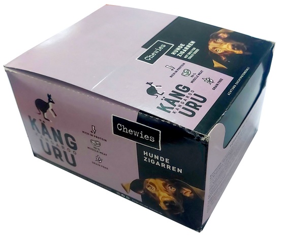 Chewies Hundezigarren kangur 25 g × 50