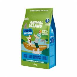 Animal Island łosoś adult średnie rasy 12 kg