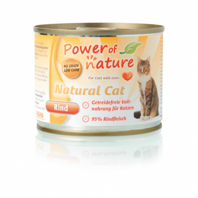 Power Of Nature Natural Cat wołowina 200 g