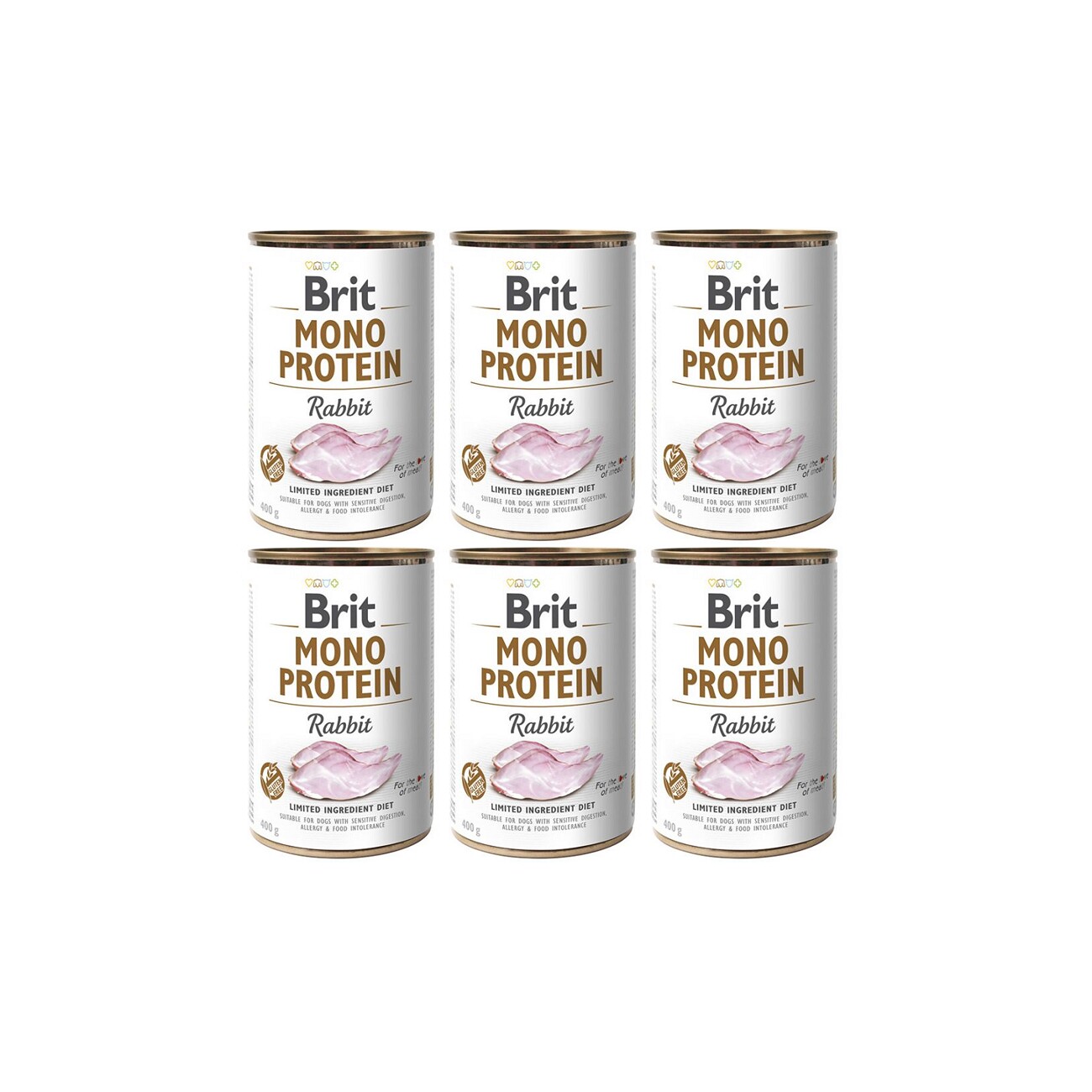 Brit Care królik adult 400 g × 6