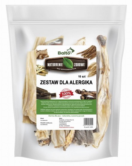 Balto baranina, gęś, kaczka, królik, sarna 200 g × 10