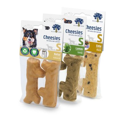 Blue Tree Cheesies jagnięcina, kaczka adult małe rasy 40 g × 3