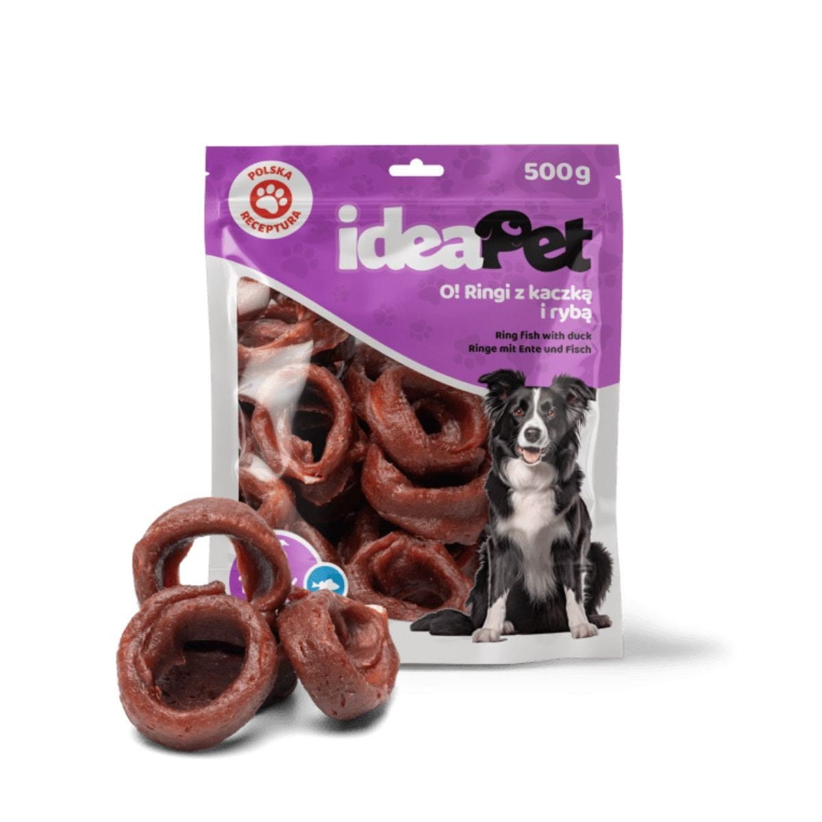 IdeaPet Ringi kaczka, ryba 500 g