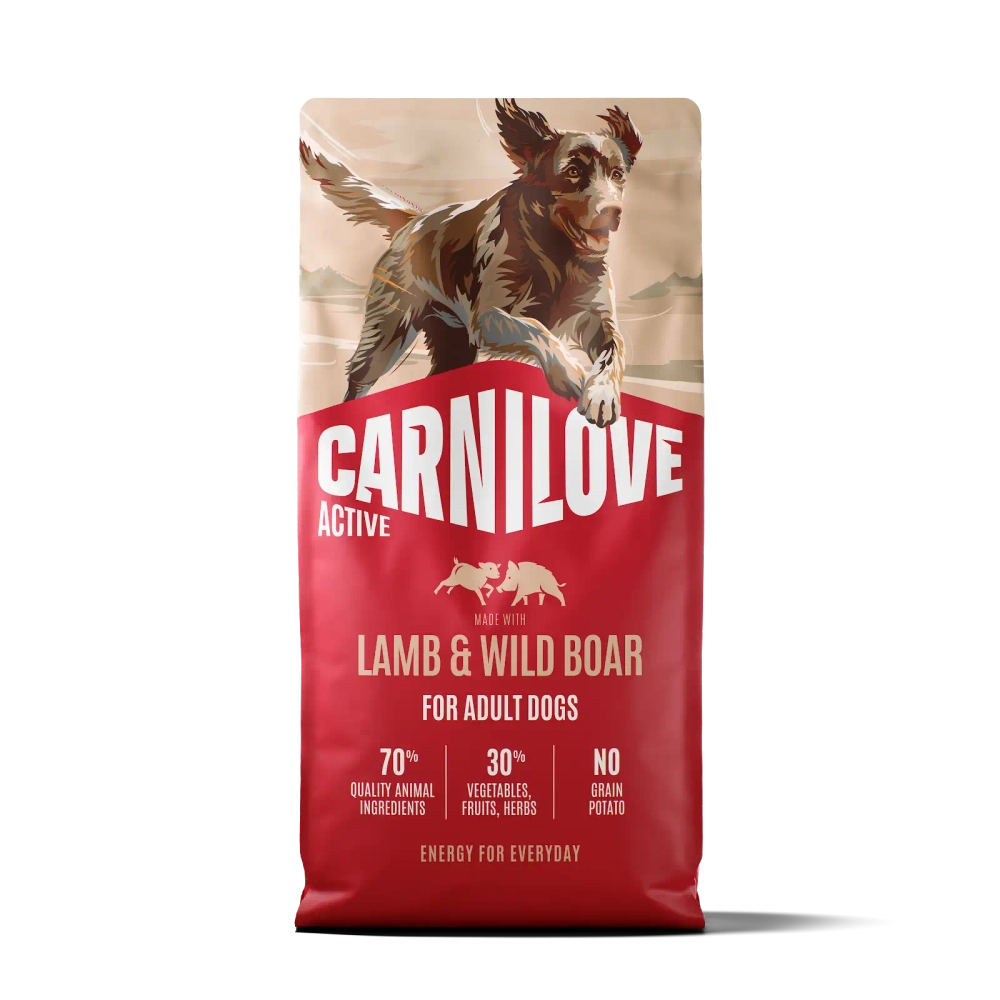 Carnilove Active jagnięcina, dzik adult 12 kg