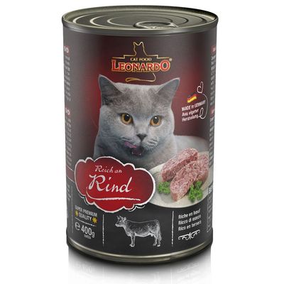 Leonardo All Meat Sensitive wołowina w bulionie 400 g × 6