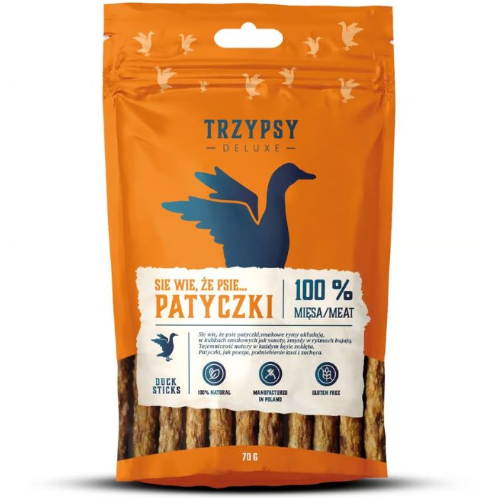 Trzy Psy TrzyPsy Deluxe kaczka 70 g
