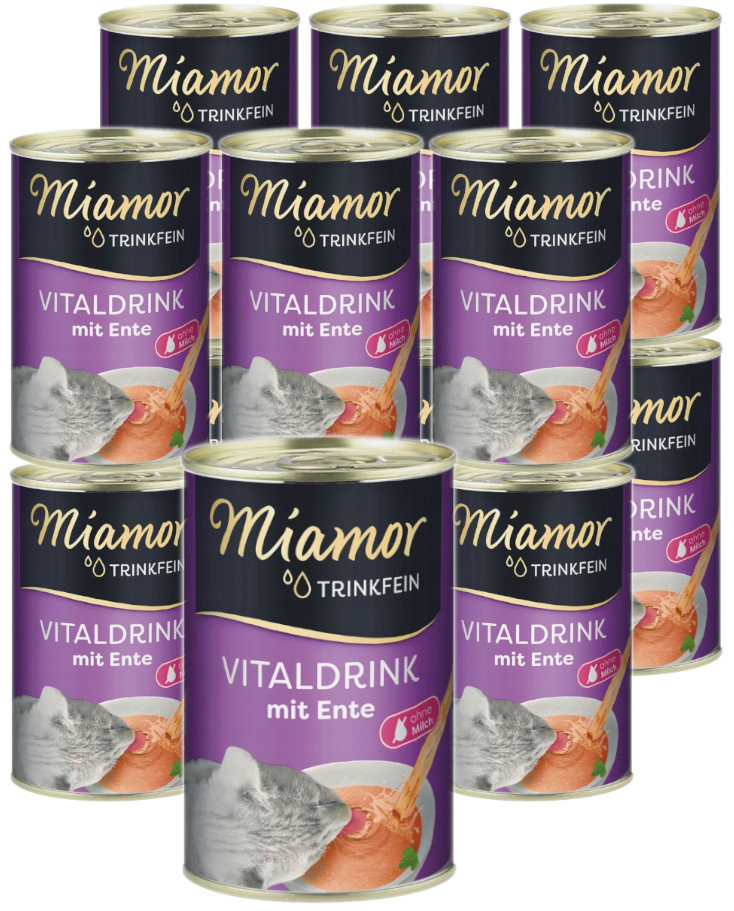Miamor Vitaldrink kaczka w bulionie 135 g × 12