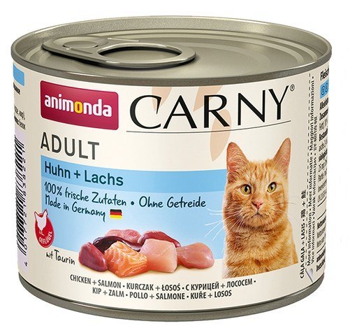 Animonda Carny kurczak, łosoś adult 200 g