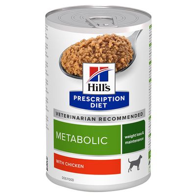 Hill's Prescription Diet Metabolic kurczak adult 370 g × 48