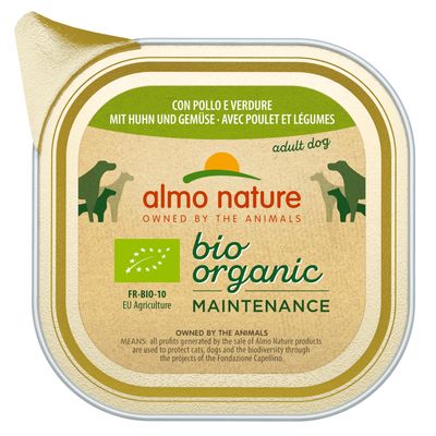 Almo Nature BioOrganic Maintenance kurczak adult 100 g × 6