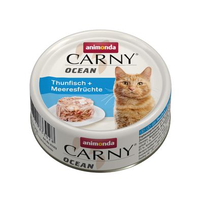 Animonda Carny Ocean owoce morza, tuńczyk w bulionie 80 g × 24