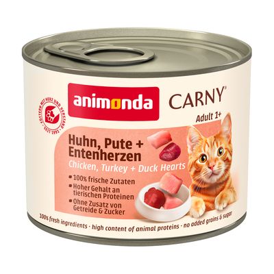 Animonda Carny Sensitive indyk, kaczka, kurczak adult 200 g × 12